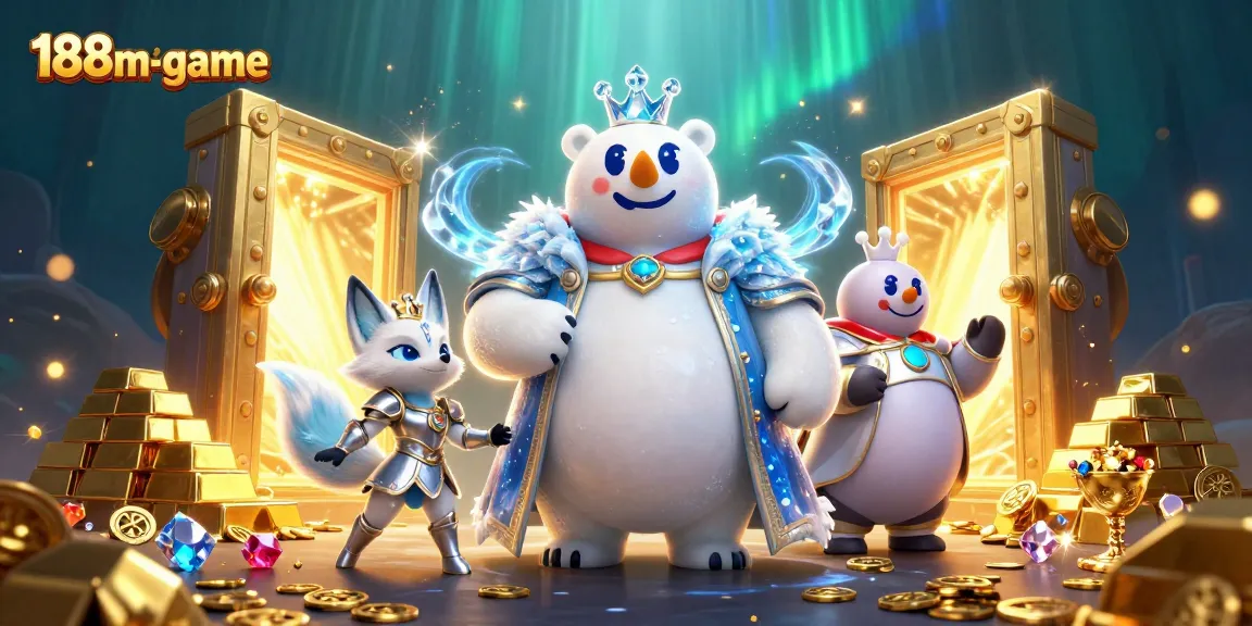 Experience thrilling wins with 188m-game's immersive platform featuring a treasure-filled scene