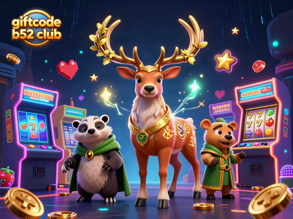 Play at giftcode b52 club with exciting gaming adventures alongside vibrant characters.